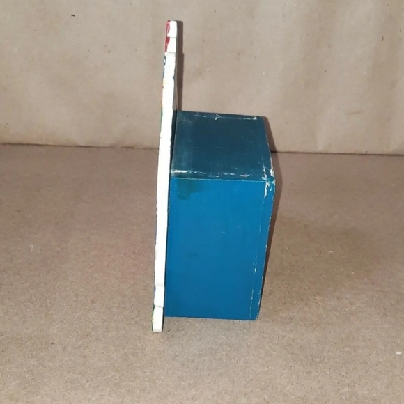 Moneybag Clown Piggy Bank Vintage Justen Products Wood Coin Bank - Picture 4 of 9